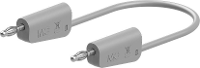 Stäubli 64.1030 02528 // LK 4N F10 Meetsnoer 25 cm Grijs 1 stuk(s)