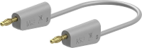 Stäubli 64.1033 10028 // LK 4A S10 Meetsnoer 100 cm Grijs 1 stuk(s)