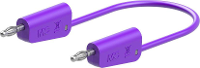Stäubli 64.1034 20026 // LK 4N F25 Meetsnoer 200 cm Violet 1 stuk(s)