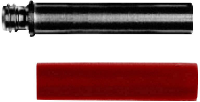 Stäubli B4 E IM4 I Schroefadapter Draadbus M4   Bus 4 mm Rood 1 stuk(s)