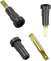 Stäubli EB2 Laboratoriumbus Bus, inbouw verticaal Stift Ø: 2 mm Grijs 1 stuk(s)