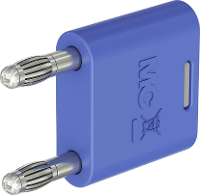 Stäubli KS2 4N 19 Verbindingsstekker Blauw Stift Ø: 4 mm Penafstand: 19 mm 1 stuk(s)