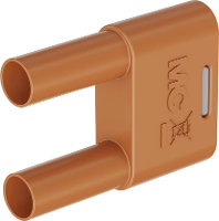Stäubli SKS 4N 19 Verbindingsstekker Oranje Stift Ø: 4 mm Penafstand: 19 mm 1 stuk(s)
