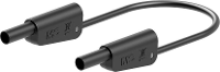 Stäubli SLK 4N F25 Meetsnoer 75 cm Zwart 1 stuk(s)