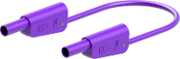 Stäubli SLK 4N S10 Meetsnoer 25 cm Violet 1 stuk(s)