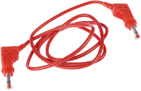 Stäubli XZG425/SIL Veiligheidsmeetsnoer Banaanstekker 4 mm Banaanstekker 4 mm 1.00 M Rood 1 stuk(s)
