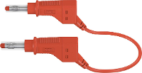 Stäubli XZG425/SIL Veiligheidsmeetsnoer Banaanstekker 4 mm Banaanstekker 4 mm 1.50 M Rood 1 stuk(s)
