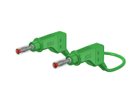 Stäubli XZG425/SIL Veiligheidsmeetsnoer Banaanstekker 4 mm Banaanstekker 4 mm 2.00 M Groen 1 stuk(s)