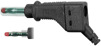 Stäubli XZGL 425 Lamellenstekker Stekker, recht Stift Ø: 4 mm Groen, Geel 1 stuk(s)