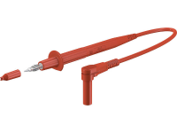 StÃ¤ubli XPF 484 Veiligheidsmeetsnoer [4 mm veiligheidsstekker   4 mm veiligheidsstekker] 1 m Rood