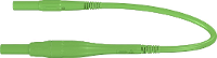 StÃ¤ubli XSMF 419 Meetsnoer [Banaanstekker 4 mm   Banaanstekker 4 mm] 100 cm Groen
