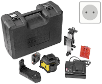 Stabila LAX 600, 12 V System, 7 pcs (EU) Multilijnlaser Zelfnivellerend Reikwijdte (max.): 30 M