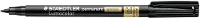 Staedtler Lumocolor permanent special M 319 M 9 Permanent marker Zwart Watervast: Ja