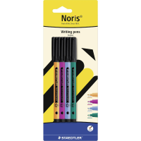 Staedtler Noris® 307 307 S BK4 Fineliner 0.6 Mm 4 stuk(s)