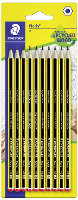Staedtler Noris HB 120 2BK10D Potloodset Hardheid: HB 10 stuk(s)