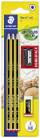 Staedtler Noris HB 120 SBK3P1 Potloodset Hardheid: HB 1 set(s)