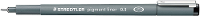 Staedtler pigment liner 308 308 03 9 Fineliner Zwart 0.3 Mm 1 stuk(s)