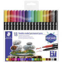 Staedtler Viltstift 3187 TB18 3.0 Mm 18 stuk(s)