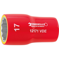 Stahlwille 12171 VDE 10 02380010 Dubbel zeskant Dopsleutelinzetstuk 10 mm 3/8 (10 mm)