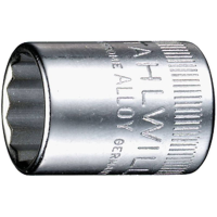 Stahlwille 40 AD 1/2 01530032 Dubbel zeskant Dopsleutelinzetstuk 1/2 1/4 (6,3 mm)