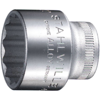 Stahlwille 45 A 1/4 02410016 Dubbel zeskant Dopsleutelinzetstuk 1/4 3/8 (10 mm)