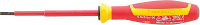 Stahlwille 4660 VDE 2 0,5X 3,0X100 VDE SCHLITZSCHRAUBENDREHER MIT DRALL GRIFF Platte schroevendraaier