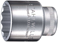 Stahlwille 50 A 5/8 03410036 Dubbel zeskant Dopsleutelinzetstuk 5/8 1/2 (12,5 mm)