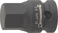 Stahlwille 54 IMP 10 23050010 Zeskant Dopsleutelinzetstuk 1/2 (12,5 mm)