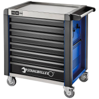 Stahlwille 81200173 Werkplaatswagen Kleur (specifiek): Blauw, Zwart