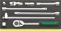 Stahlwille TCS 1/2 512/9 96830603 Dopsleutelset