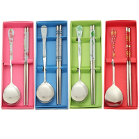 Stainless Steel Cutlery Flatware Tableware Spoon Chopsticks