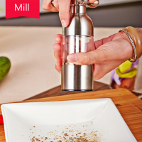 Stainless Steel Faucet Pepper Salt Mill Grinder Spice Mill Muller