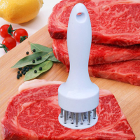 Stainless Steel Meat Hammer 24 Steak Needles Meat Tenderize