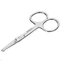 Stainless Steel Nose Ear Facial Hair Trimmer Scissors