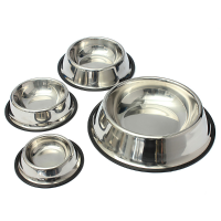 Stainless Steel Pet Bowl Non Slip Feeding For Cat And Dog