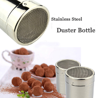 Stainless Steel Power Duster Bottle Cocoa Powder Coffee Seasoning Bottle