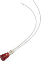 Standaard signaallamp met lamp Rood 1524029 TRU COMPONENTS 1 stuks