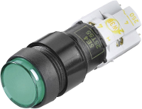 Standaard signaallamp zonder lamp Rood, Helder, Groen, Geel 9.65111.008/0000 RAFI 1 stuks