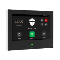 Staniot 7 Inch Centraal Bedieningspaneel HD 433 Draadloos Beveiligingssysteem 8 Bedrade Zones 10 Talen Tuya Smartlife AP