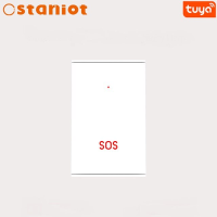 Staniot B100 SOS Noodknop Tuya Smart Home Security Protection Kit 433 Mhz Voor GSM Inbraakalarmsysteem