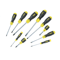 Stanley CushionGrip Schroevendraaierset 10 delig (St/Pz)