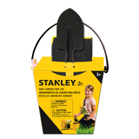 Stanley Junior Hand Tuingereedschap 3 delig SGH012 03 SY Garden Toolset 3 pc, emmertje, schepje, schort, 3 jaar +