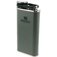 Stanley PMI Classic Easy Fill Wide Mouth Flask 0.23L Hammertone Green