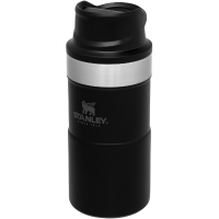 Stanley PMI Classic Trigger Action Travel Mug 0.25L Matte Black Pebble