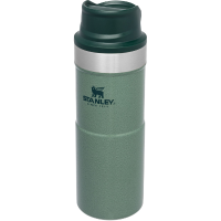 Stanley PMI Classic Trigger Action Travel Mug 0.35L Hammertone Green