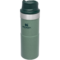 Stanley PMI Classic Trigger Action Travel Mug 0.35L thermosbeker Hammertone Green