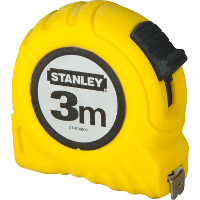 Stanley Rolbandmaat meetlint 3 meter, breedte 12,7mm