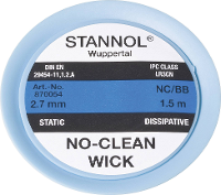 Stannol NC/BB Desoldeerdraad Lengte 1.5 M Breedte 2.7 Mm