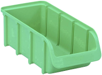 Stapelbak (b X H X D) 215 X 100 X 75 Mm Groen Alutec 682400 1 Stuks