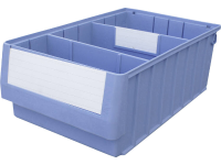 Stapelbak (b x h x d) 234 x 140 x 400 mm Blauw VISO TR 4214 1 stuks